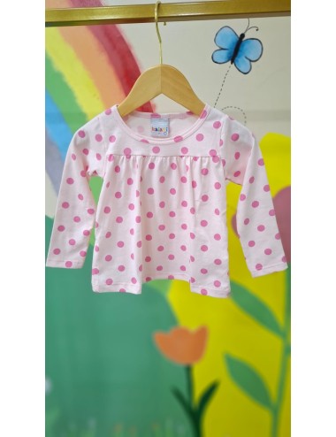 Blusa Manga Longa Estampada - Gorrinhos