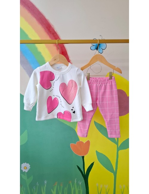 Conjunto de Amor Encantado ❤️ – Moletom & Leggin