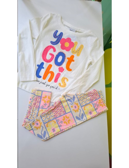 Conjunto Infantil "Você Consegue" 💪🌟