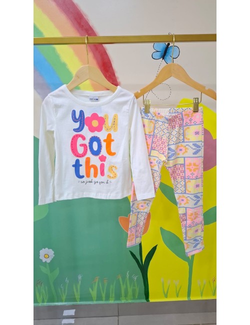 Conjunto Infantil "Você Consegue" 💪🌟