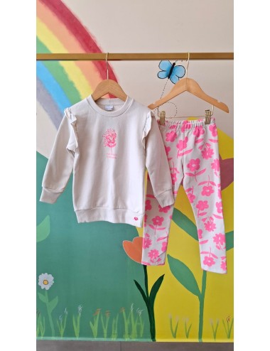 Conjunto Infantil Florido Encantado 🌸👗