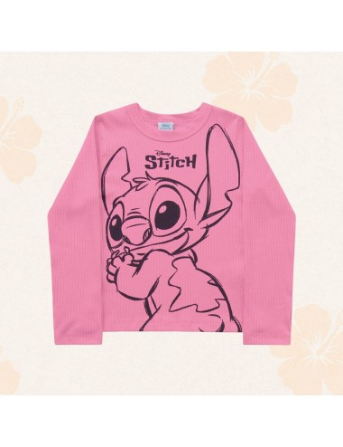 Camiseta Infantil Disney Stitch 🐾💙