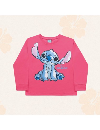 Camiseta Infantil Disney Lilo & Stitch 🐾🌴