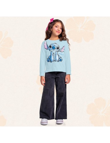 Camiseta Infantil Disney Lilo & Stitch 🐾🌴