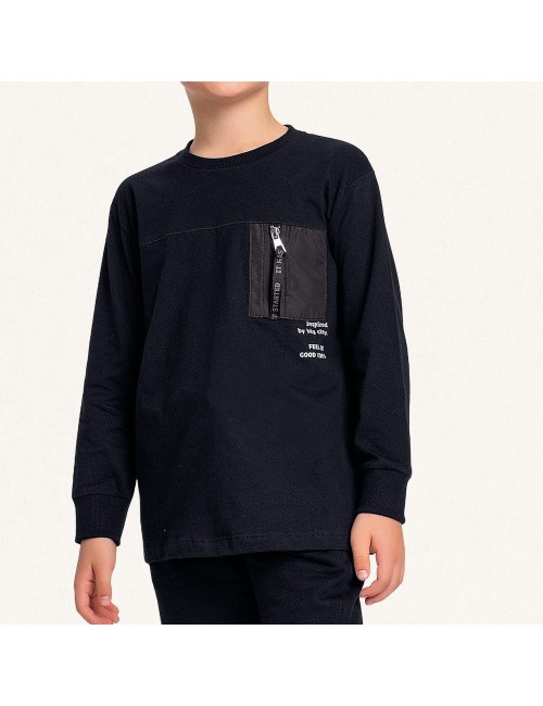 Camiseta Urbana com Bolso Frontal ✨👕