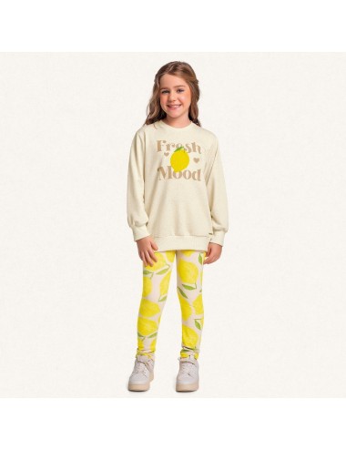 Conjunto Infantil "Fresh Mood" 🐾🍋