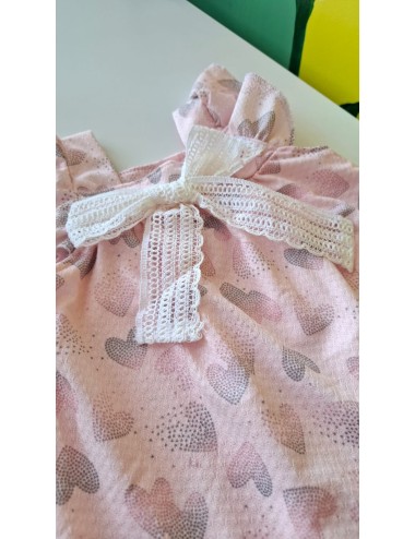 Vestido Infantil Corações Mágicos 💖👗