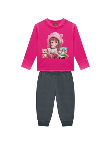 Conjunto moletom infantil