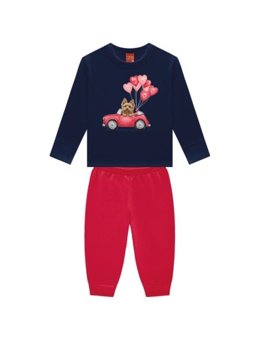 Conjunto Infantil Carro e Balões 🚗❤️🎈