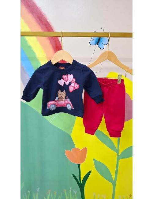 Conjunto moletom infantil