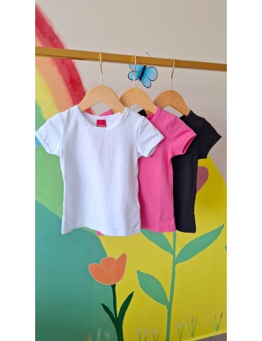 🌟 Blusas Básicas Infantis em Cotton – Conforto e Estilo! 🌟