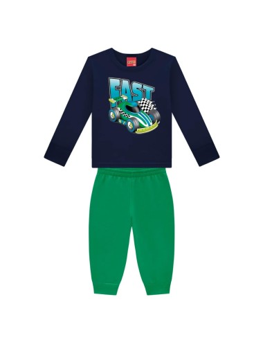 Conjunto Infantil Menino Carrinho Fast