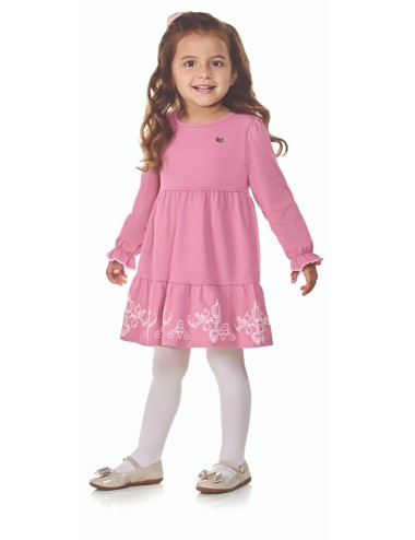 ✨ Vestido Manga Longa – Charme e Conforto para as Pequenas! ✨