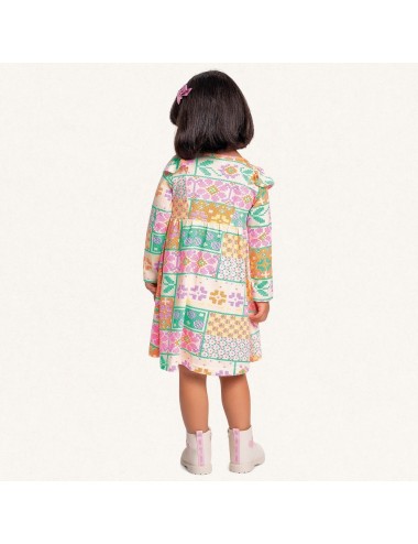 ✨ Vestido Manga Longa Patchwork – Conforto e Charme para os Dias Fresquinhos! ✨