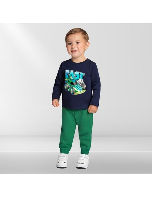 Conjunto Infantil Menino Carrinho Fast