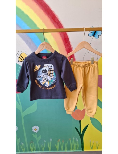 Conjunto Infantil Menino Lego Astronauta