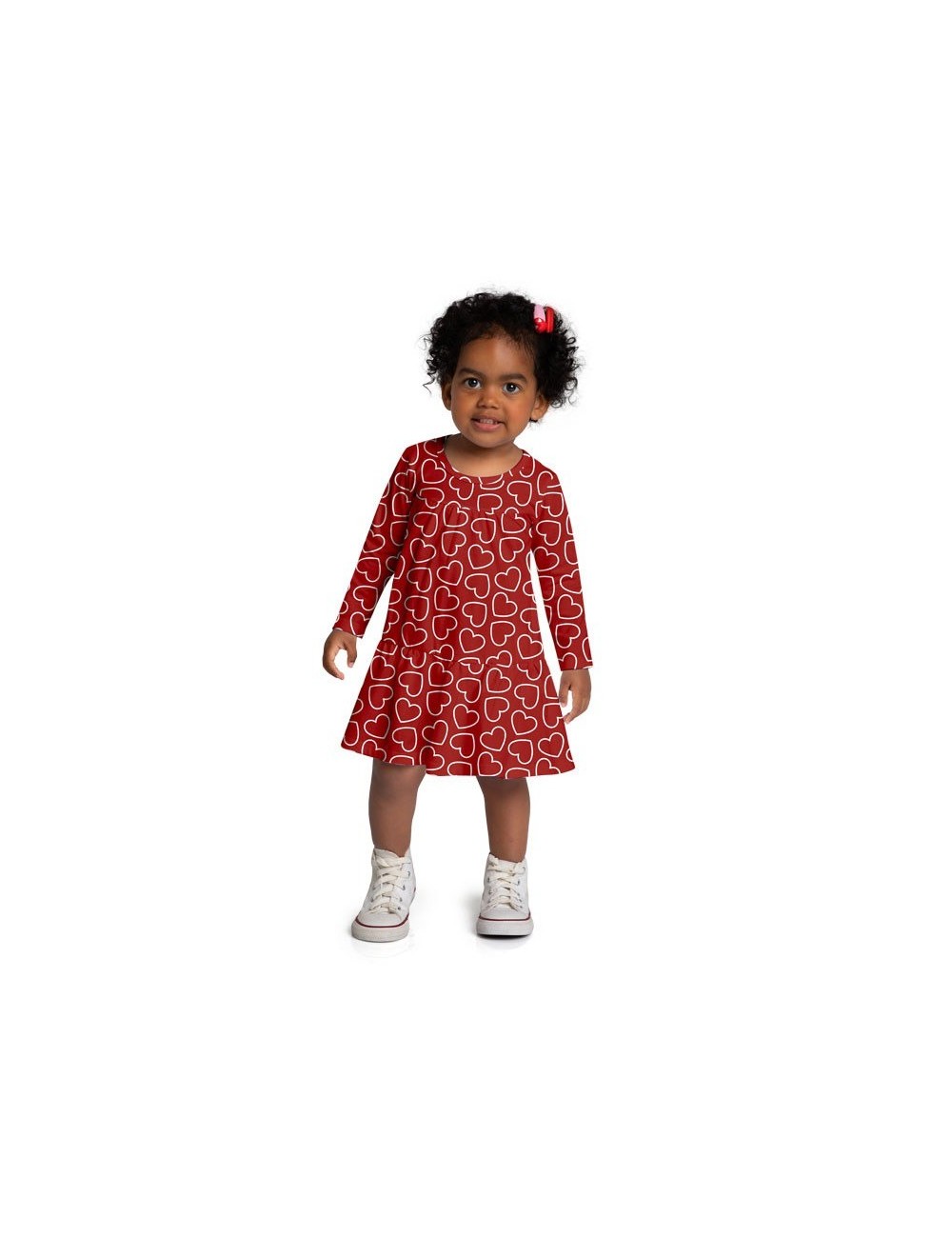 ❤✨ Um vestidinho cheio de amor para as pequenas arrasarem!