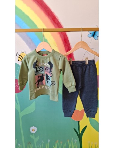 Conjunto Infantil Menino BMX Freestyle