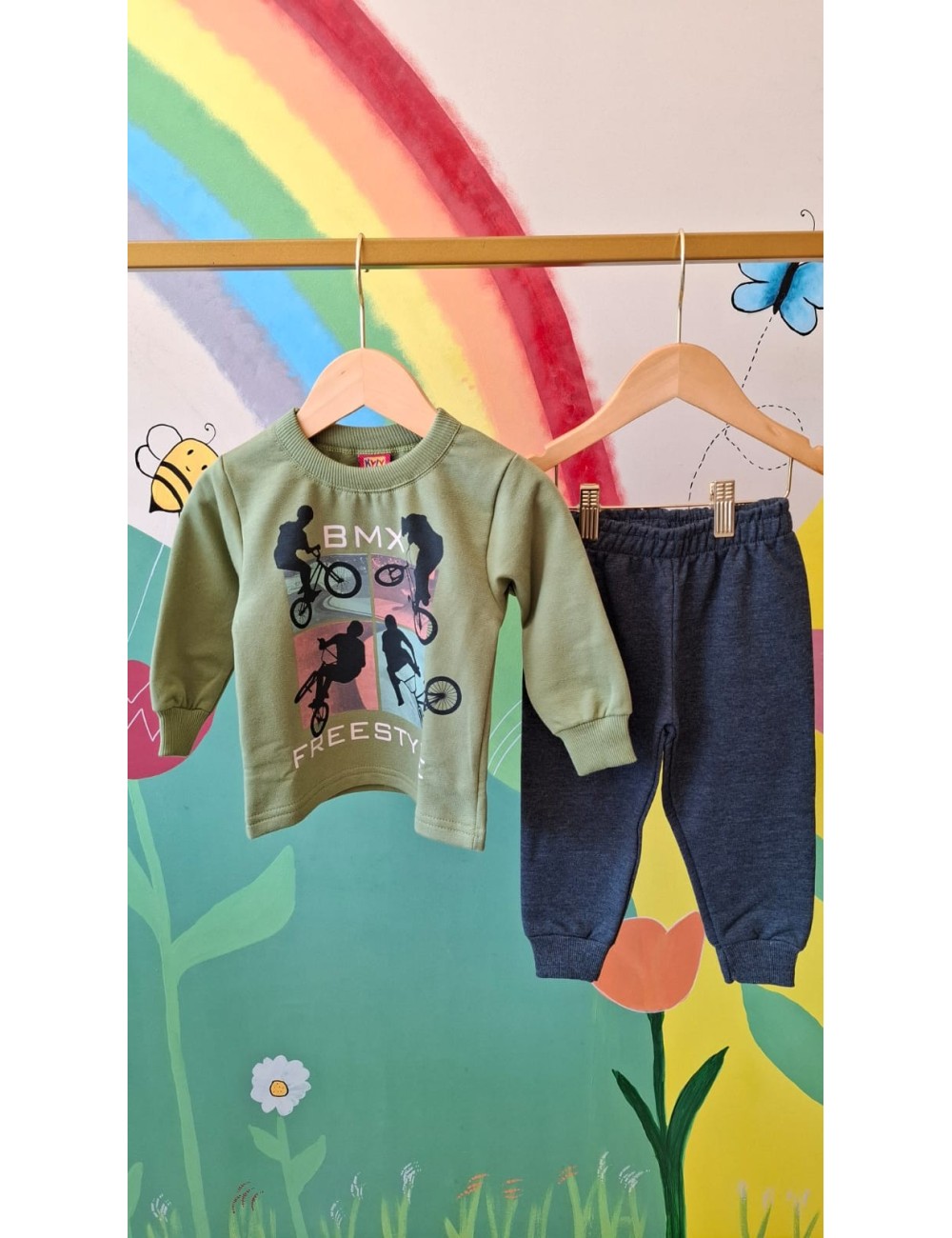 Conjunto Infantil Menino BMX Freestyle