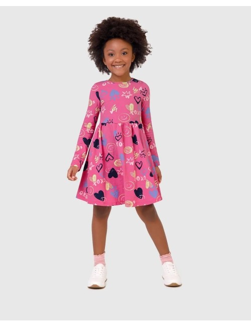Vestido Manga Longa