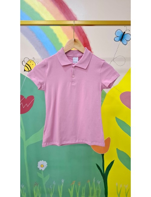 Camiseta Polo Juvenil Feminina – Básica, Confortável e Estilosa