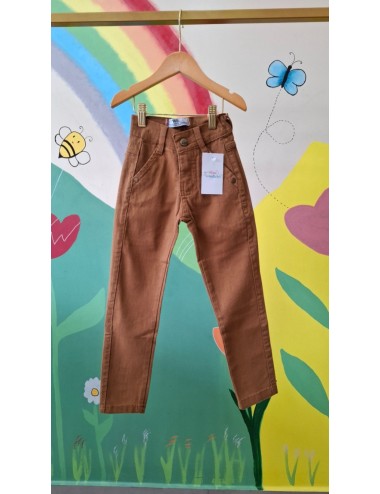 👖 Calça Infantil Masculina em Brim com Elastano