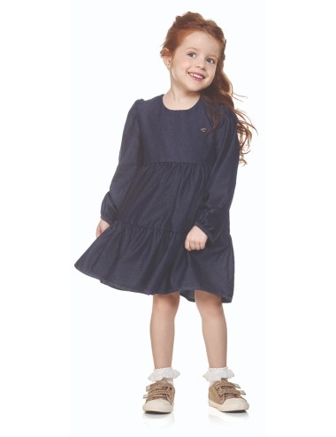 Vestido Infantil em Jeans