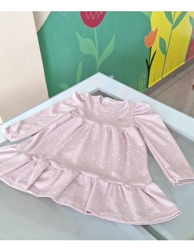 Vestido Infantil Rosa 💕👗👢