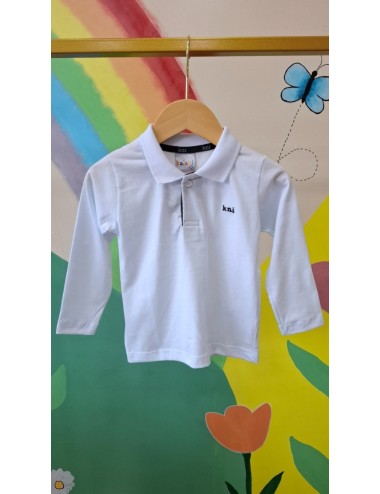 🩵Camisa Polo Infantil Manga Longa 🩵