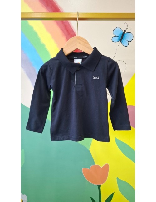 🩵Camisa Polo Infantil Manga Longa 🩵