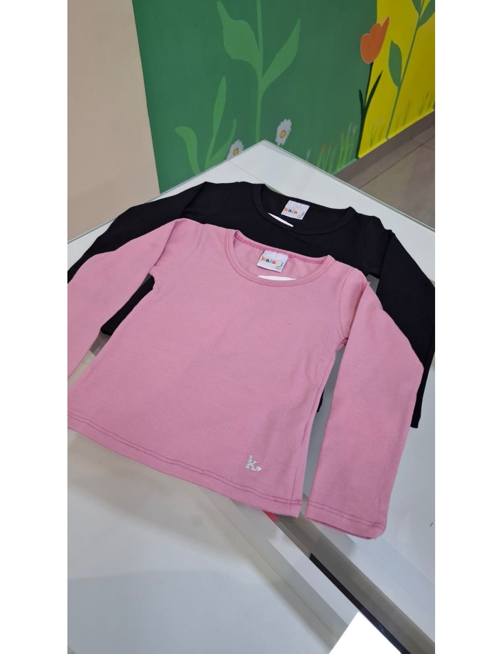 Blusa Infantil Menina de Manga Longa