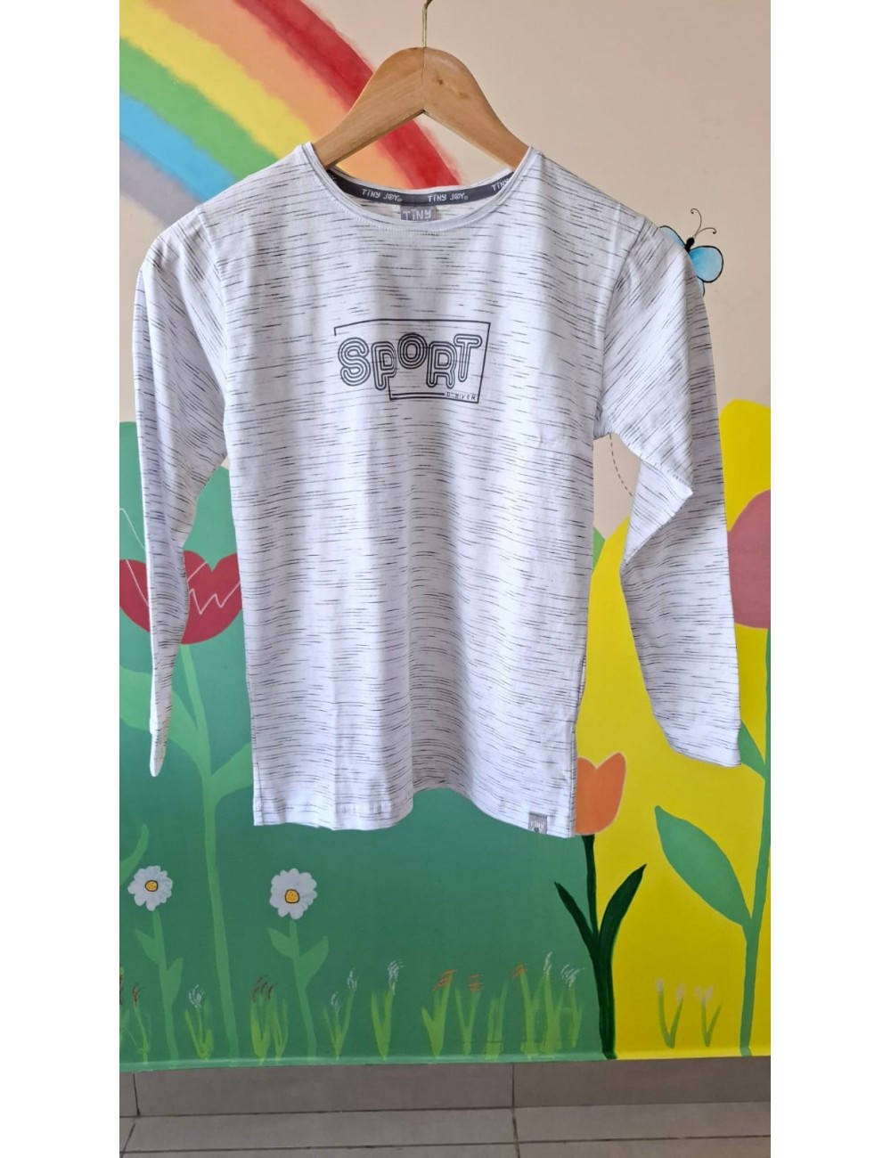 Camiseta Infantil Manga Longa Tiny Joy
