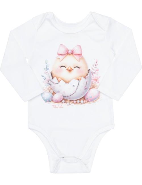 Conjunto Infantil Body em Suede e Calça em Molecotton